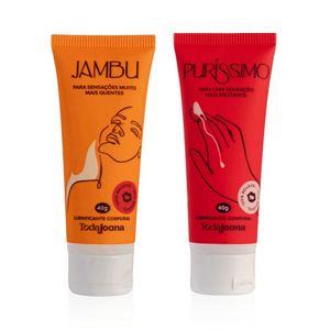 Kit Gel Lubrificante Toda Joana Jambu + Puríssimo