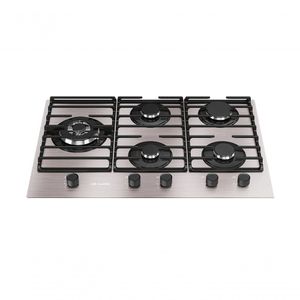 Fogão Cooktop 5 Bocas Ultra Chama MCG5BL Grade Dupla Mesa De Alumínio Mueller Bivolt