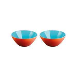 Bowl Em Acrílico 2 Peças My Fusion 12cm Guzzini Laranja