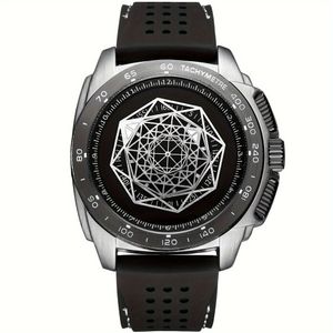 Relógio Esportivo Elegante Multifuncional Luminoso De Silicone Com Design Resistente Prata