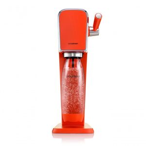 Máquina Para Gaseificar Agua Red Art Sodastream Vermelho