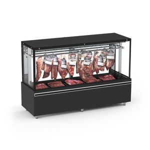 Expositor Açougue 2m Gancheira Dupla Vanguard Top 0 A 4ºc Eavtg2000e 220v - Refrimate 220v
