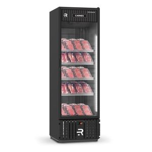 Visa Cooler Carne Embalada Porta Vidro 0 A 5 ºc 570l Vcca570pvpp Preto/preto 220v - Refrimate 220v