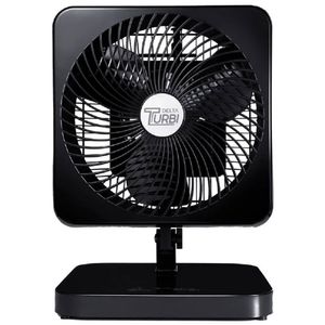 Ventilador De Mesa Oscilante Delta Turbo Max Ventidelta Preto