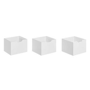 Kit Com 3 Gavetas Organizadoras 1479 Qmovi Branco