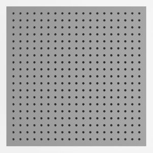 Painel Acústico Absorvedor Decorativo 60x60mm Maestra Cinza