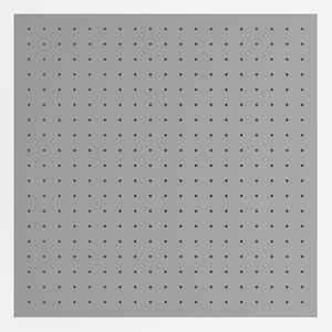 Painel Acústico Absorvedor Decorativo 60x60mm Maestra Cinza