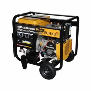 Motogerador Diesel Buffalo Pro 12kva Monofásico 115-230v Partida Elétrica Com Rodas 72137