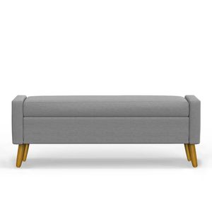 Recamier Bau Paris 1,20m Linho Cinza - Inova Decor