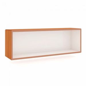 Nicho Retangular Em Mdf Freijó Off White 99x33x24 Cm Dalla Costa Tb157jw