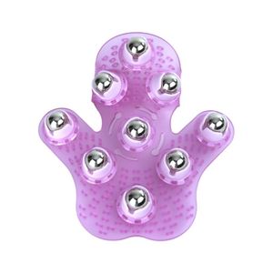 Luva Massageadora Corporal Com Esferas R23 - Acte Rosa