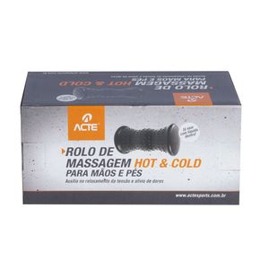 Rolo De Massagem Para Mãos E Pés Ref.: T166 Preto