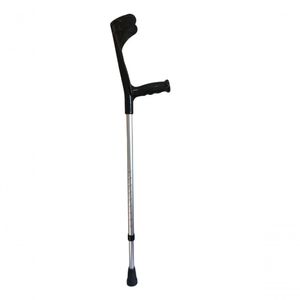 Muleta Canadense Regulável Alo Até 130kg - Unidade Preto - Mc: 92cm A 112cm