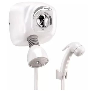 Ducha Chuveiro Elétrico Com Desviador Florenza Branco Cardal 220V
