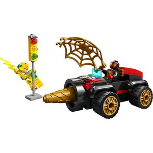 Bloco De Montar Marvel Spidey Veiculo Perfurador 58 Peças Lego
