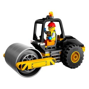 Blocos De Montar Rolo Compressor De Construção 78 Peças Lego City