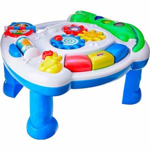 Mesinha De Atividades Didáticas Musical E Luzes Azul Zoop Toys