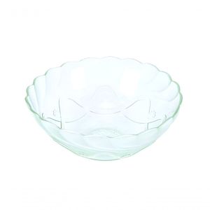Kit Tigela Bowl Em Vidro Transparente 10 Peças 250ml
