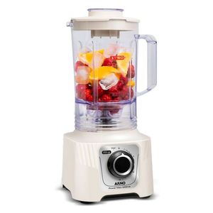 Liquidificador Arno Power Max LN64 1400W Jarra 3,1L Marfim 220V