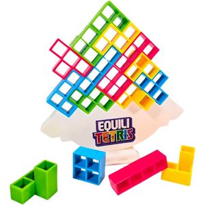 Jogo De Equilíbrio Equili Tetris 40 Peças Pakitoys