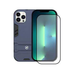 Capa Armor E Pelicula Coverage Para Iphone 12 Pro - Gshield