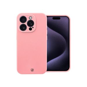 Capa Para Iphone 15 Pro - Silicon Premium Rosa - Gshield