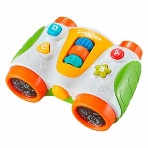 Binóculo Infantil Baby Luz E Som Colorido Guta Guti