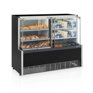 Vitrine Refrigerada Quente/fria 1,40m Aurora 220v Gelopar Gqra-140r/pf