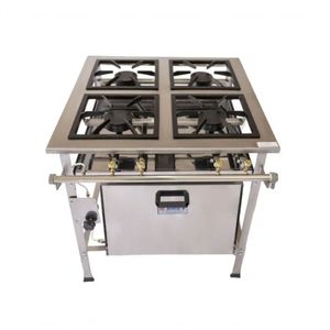 Fogao 4 Bocas 40x40 Centro C/ Forno Metal Brey 304f-c