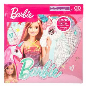 Conjunto De Artes Infantil Dotzies Barbie Box I Believe Fun Divirta-se