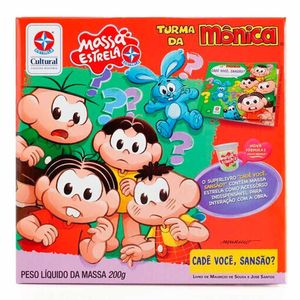 Livro Interativo Massa Estrela Cadê Você Sansão? Estrela