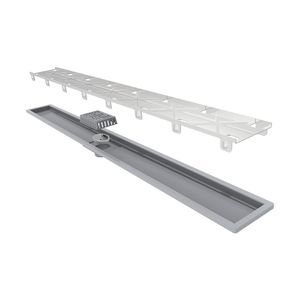 Ralo Linear Elleve Royal 8606 70cm Com Tampa Oculta 8606