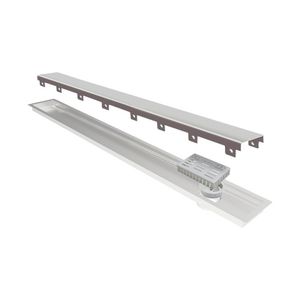 Ralo Linear Elleve Multimaster 280 130cm Com Tampa Inox