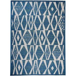 Tapete Sisal Aurora 02 Azul 1,40x2,00m - Edantex
