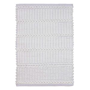 Tapete Banheiro Antiderrapante Caribe 01 Branco 0,50x0,70m