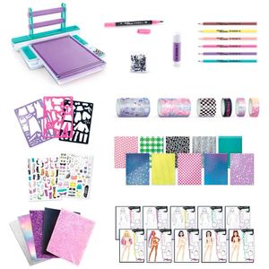 Conjunto Estilista Infantil Style 4 Ever Fashion Designer Studio Fun Divirta-se