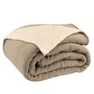 Cobertor Solteiro Canada Mantinha/sherpa 2 Peças - Fendi