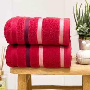 Toalha De Rosto Lumiere 45x80 Vermelho