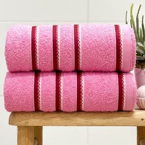 Toalha De Rosto Monaco 44x80 Rosa