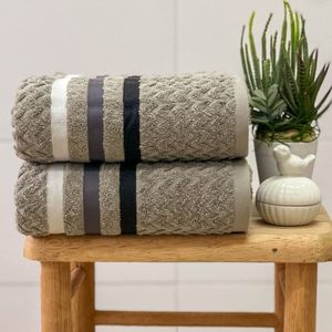 Toalha De Banho Trento 70x140 Cinza