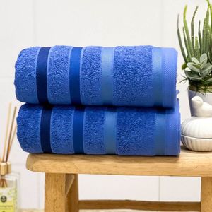 Toalha De Banho Lumiere 67x140 Azul Celeste