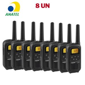 8x Rádio Comunicador Intelbras Rc4002 - Walkie Talkie Ht