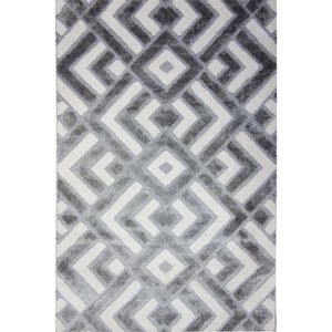 Tapete Para Sala London 02 Prata 0,50x1,00m - Niazitex