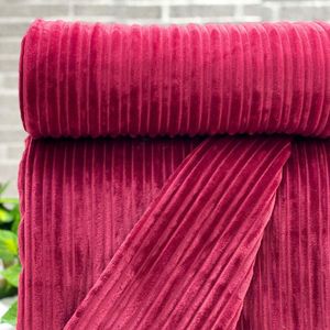 Cobertor Queen Stripes Texturizado Habitat Vinho