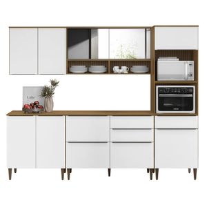 Cozinha Modulada Completa 05 Peças 20058 Atacama Branco Armoveis