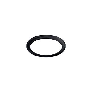 Porta Grelha Linear Elleve Redondo 4184 10x10 Black Matte