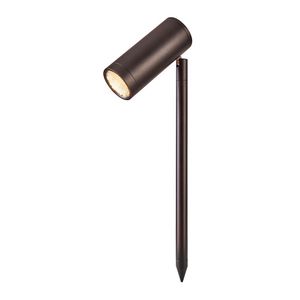 Espeto Para Jardim Nordecor Daya 6595 Led 15w Bivolt Preto 3000k Luz Amarela