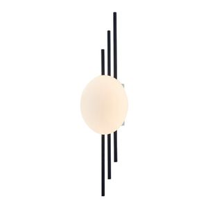 Arandela Nordecor Cami Led Bivolt Preto 3000k Luz Amarela 2722