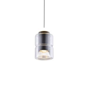 Lustre Pendente Nordecor Roz 2697 Preto Led Bivolt Preto 2697