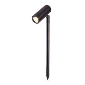 Espeto Para Jardim Nordecor Daya 6594 Led 10w Bivolt Preto 3000k Luz Amarela